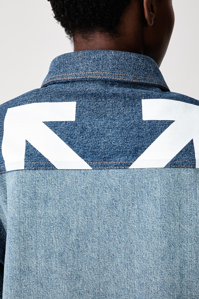 Off-White Half Arrow Mix košulja traper za žene 2FB00601T