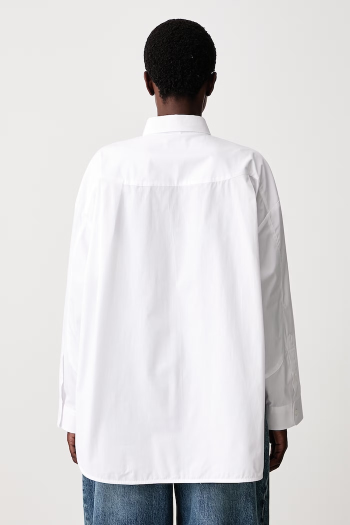 Ρούχα Off-White Co Pop Lover πουκάμισο βαμβακερό 2FB00371T λευκό