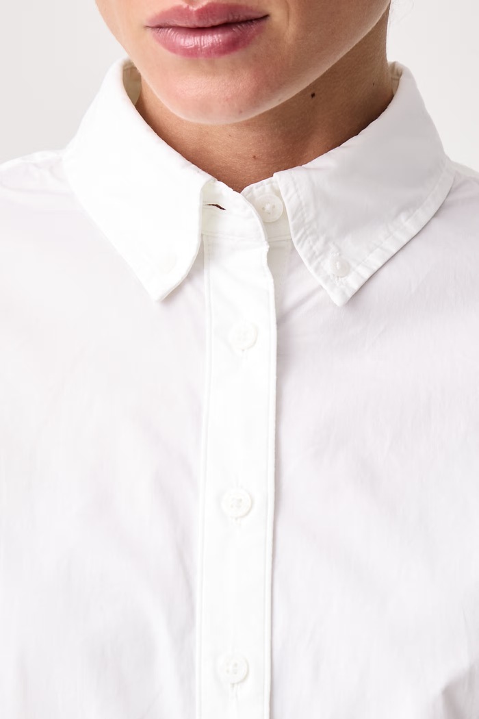 Koszula damska bawełniana z elastanem SLIM POPLIN Levi's 0084R biały