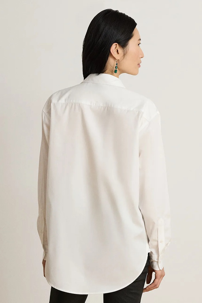 Lauren Ralph Lauren Koszula damska bawełniana 200B28855 biały AW26