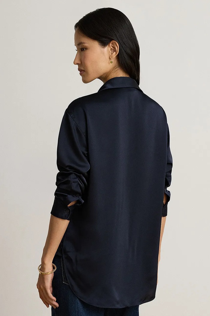 Lauren Ralph Lauren Koszula damska 200B27610 granatowy AW26