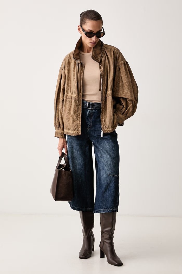 Max&Co. Kurtka damska VISIERA 2626086041200 brązowy AW26