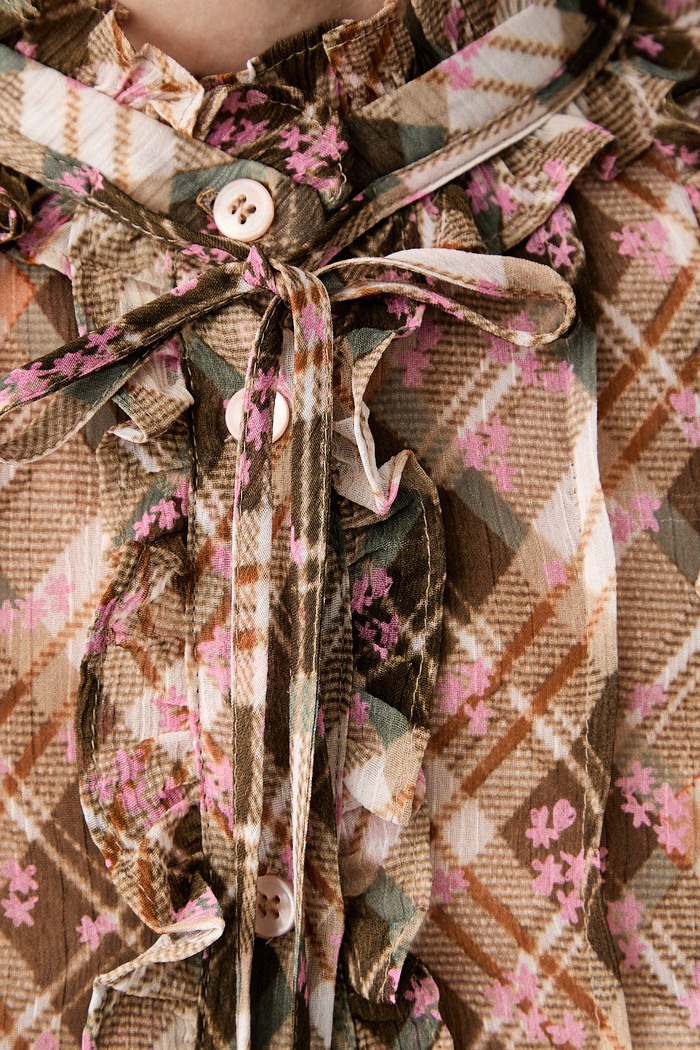 iBlues koszula damska IBLEDOTTO 2627116112200 beżowy