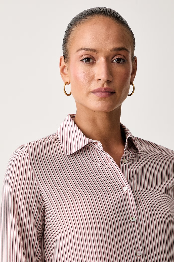 iBlues košile dámská hedvábná IBLBIKINI 2627116071200 růžová