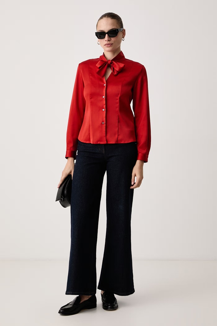 Marella Cămașă pentru femei Emme by Marella 2625116042200 rosu AW26