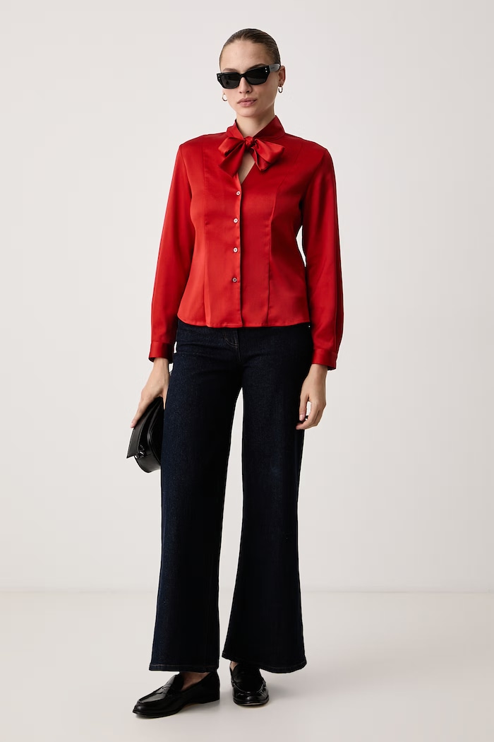 Marella Cămașă pentru femei Emme by Marella 2625116042200 rosu AW26
