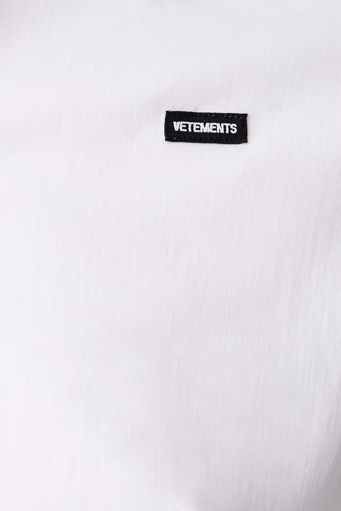 Vetements koszula damska z bawełną WH27SH039W