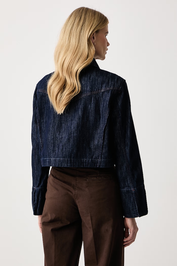 Oblačila BOSS Orange Srajca ženska denim C_SHIRT 50569141 mornarsko modra