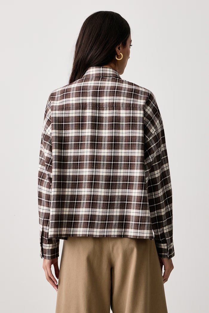 Odzież Weekend Max Mara Koszula męska z wełną WKDBERLINA 2625196012600 brązowy