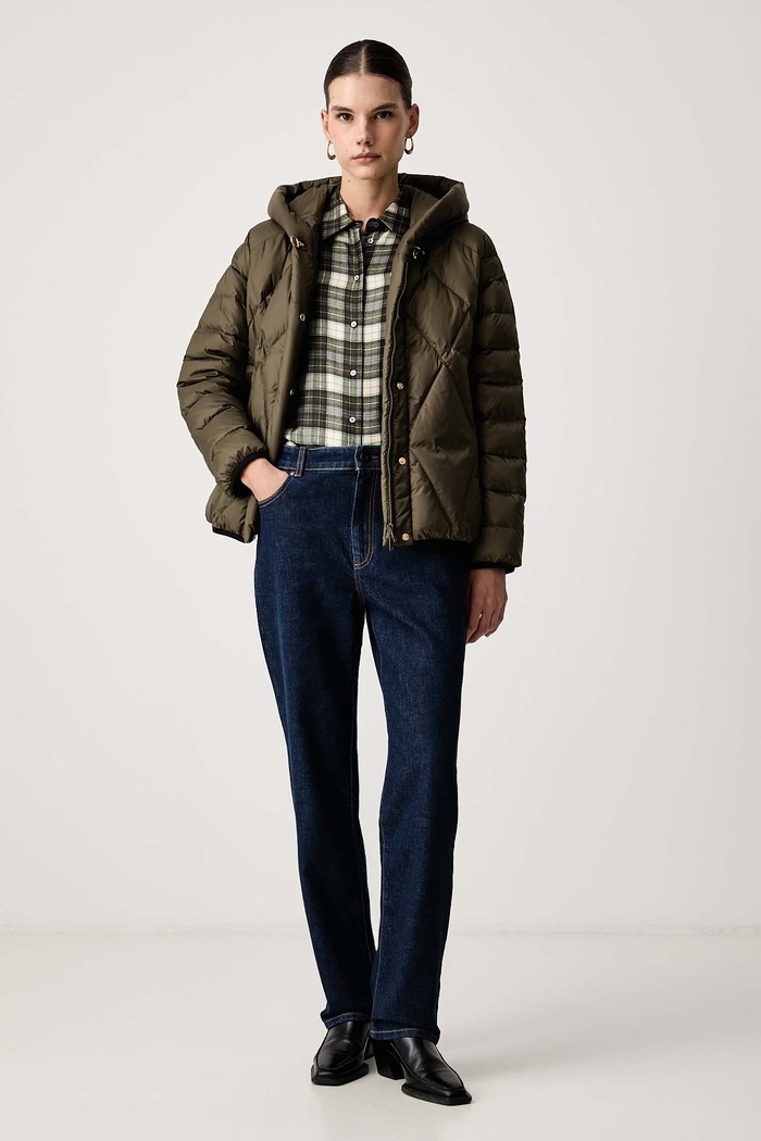 Weekend Max Mara Koszula damska jedwabna WKDRETE 2625116072600 zielony AW26