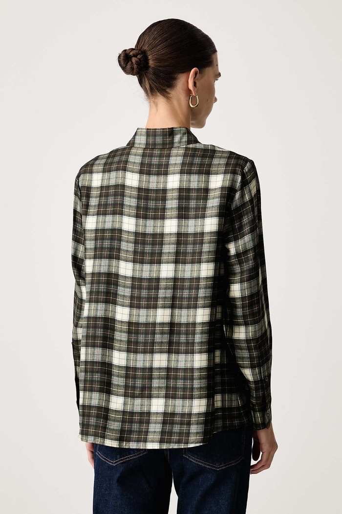 Odzież Weekend Max Mara Koszula damska jedwabna WKDRETE 2625116072600 zielony