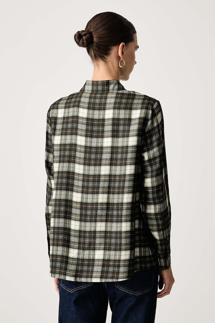 Odzież Weekend Max Mara Koszula damska jedwabna WKDRETE 2625116072600 zielony