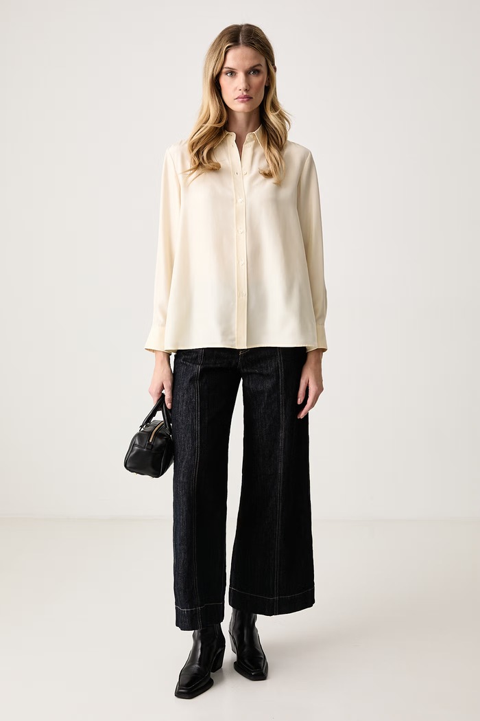 Weekend Max Mara Koszula damska jedwabna WKDPALANCA 2625116012600 beżowy AW26