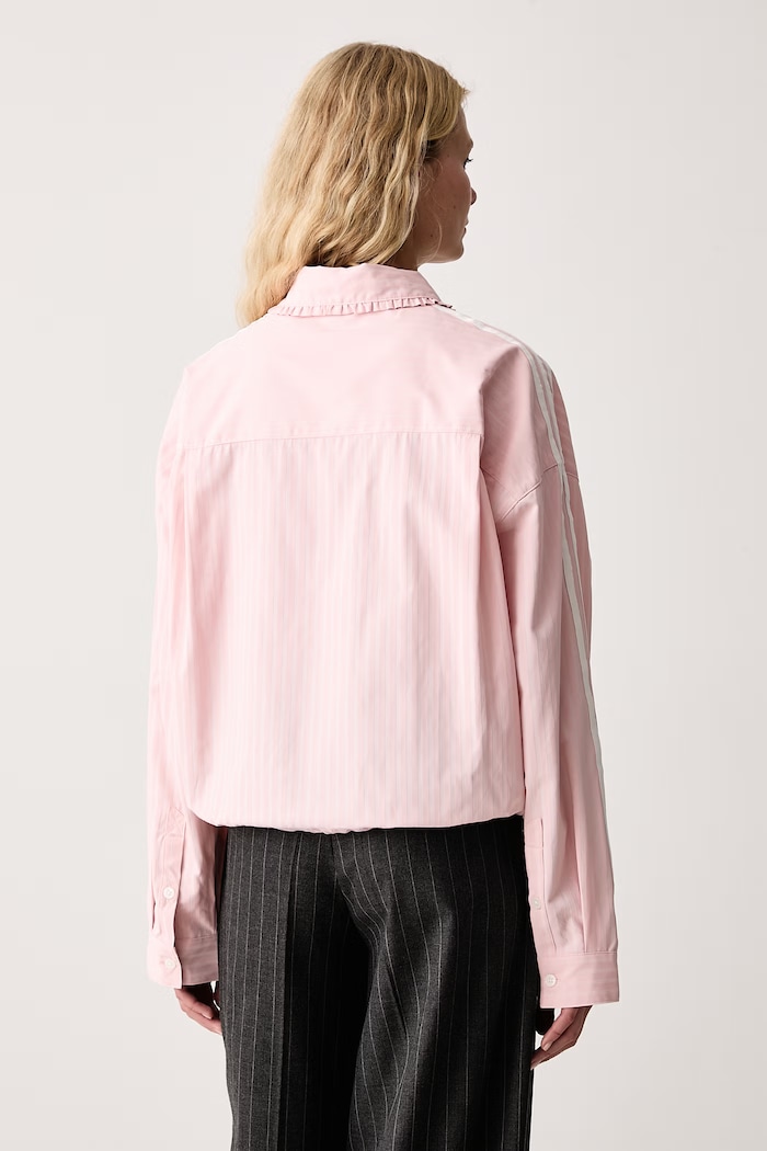 Odzież adidas Originals Koszula damska z bawełną KX6884 różowy