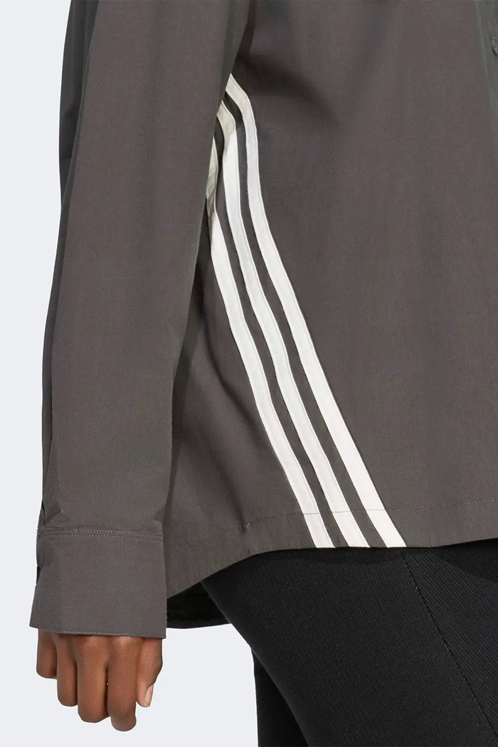 Сорочка жіноча бавовняна adidas Originals сірий KR9110