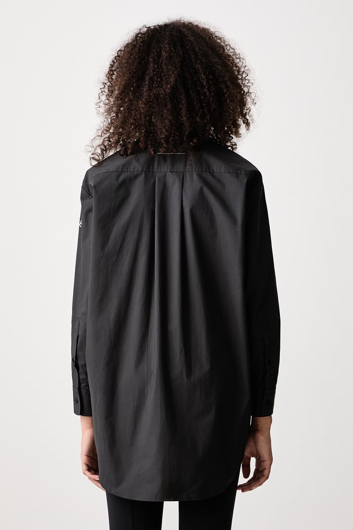 Odzież MM6 Maison Margiela Koszula damska bawełniana S52DT0072.M35256 czarny