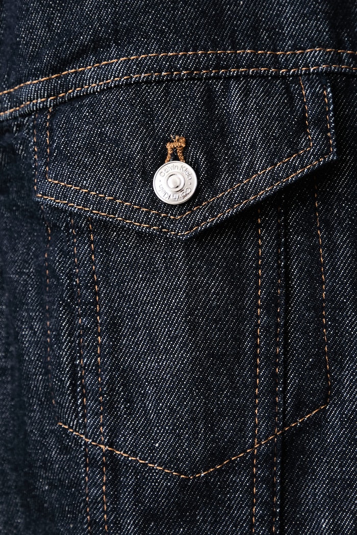 Košile dámská džínová Calvin Klein Jeans námořnická modř LV047H777G