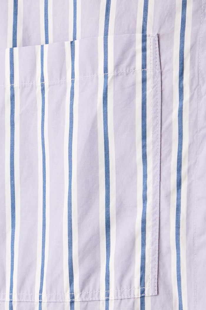 Košulja za žene od pamuka HARLIE SS CROPPED Levi's ljubičasta 003QI
