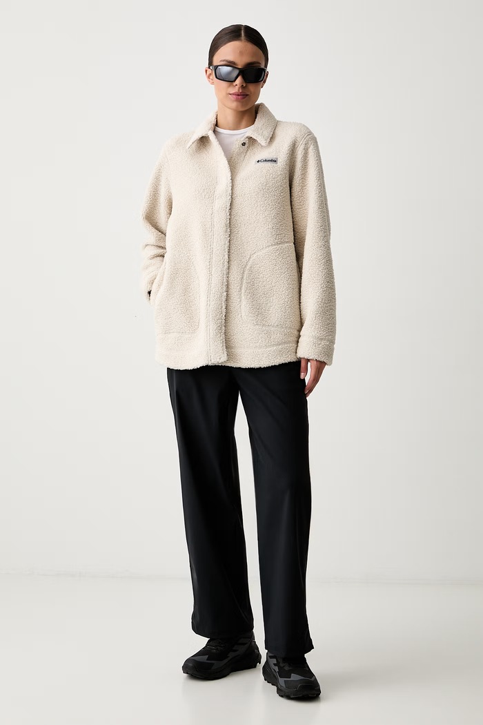 Columbia bluza rozpinana damska polarowa Panorama 2173692 beżowy AW26