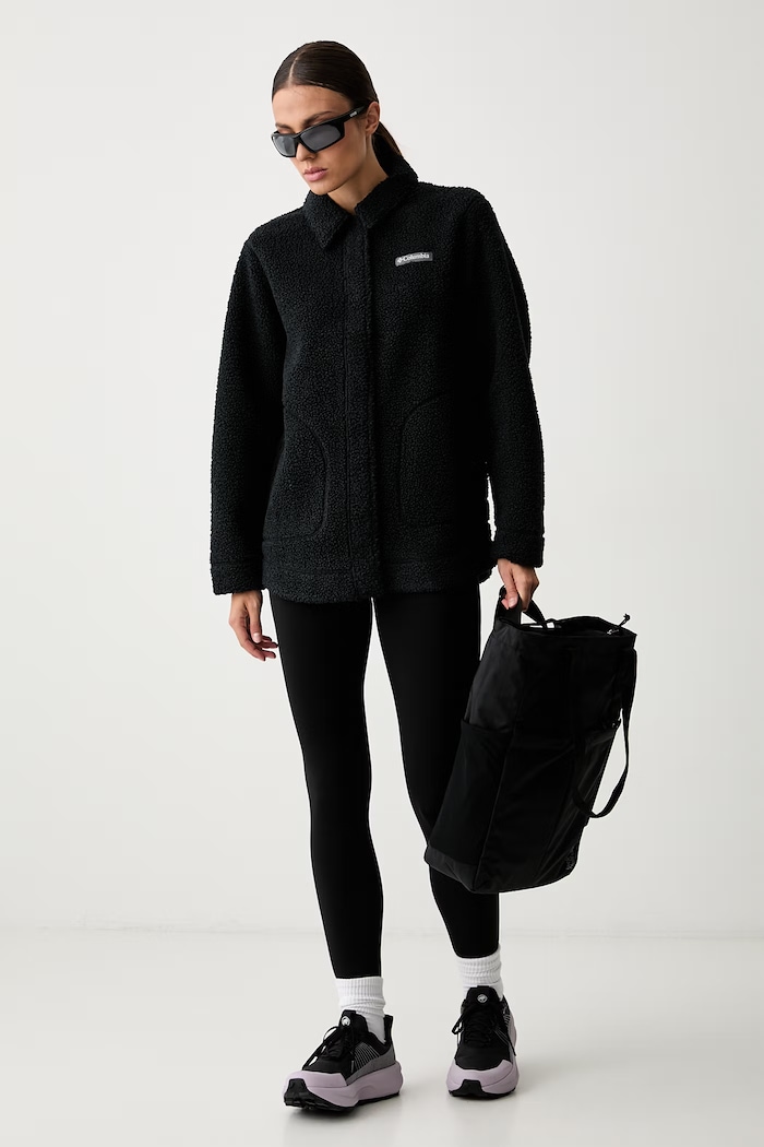 Columbia bluza rozpinana damska polarowa Panorama 2173692 czarny AW26