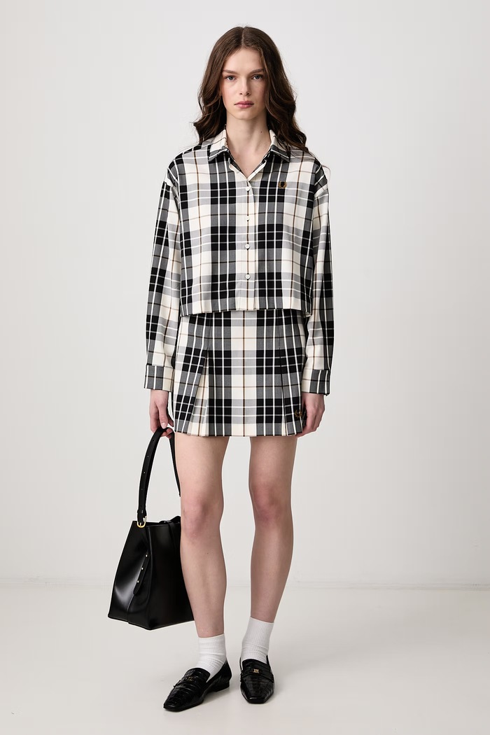 Fred Perry Koszula damska z wiskozą G3170.560 beżowy AW26