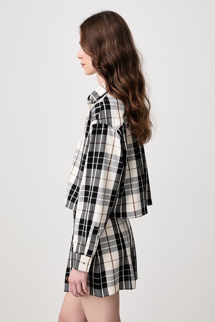 Koszula damska z wiskozą Fred Perry G3170.560 beżowy