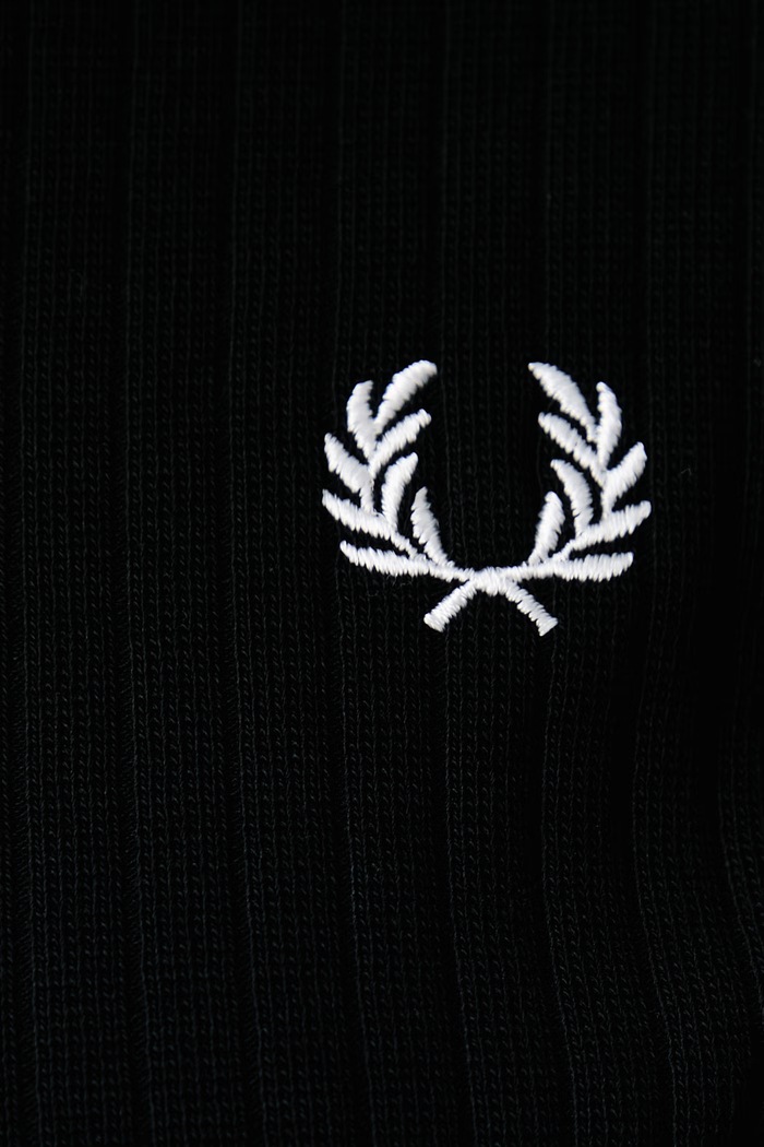Koszula damska z bawełną Fred Perry czarny G3163.102