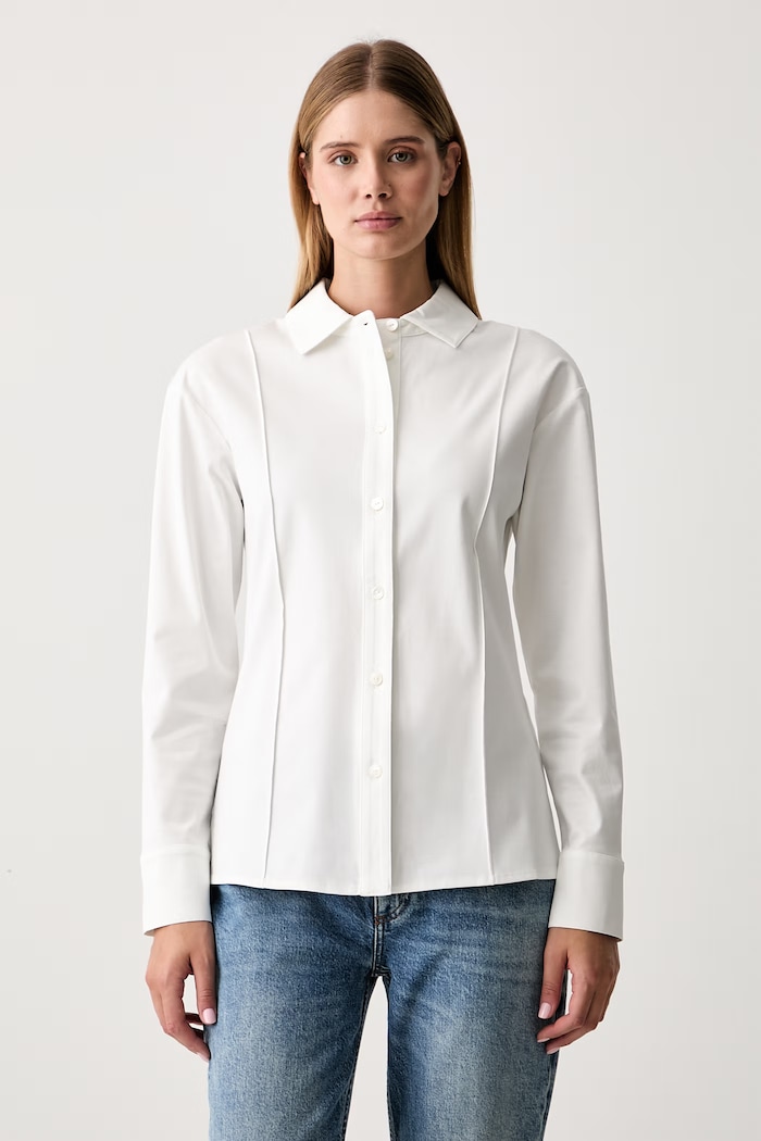 MM by Max Mara koszula damska bawełniana MMLBALENIO beżowy 2626956027600