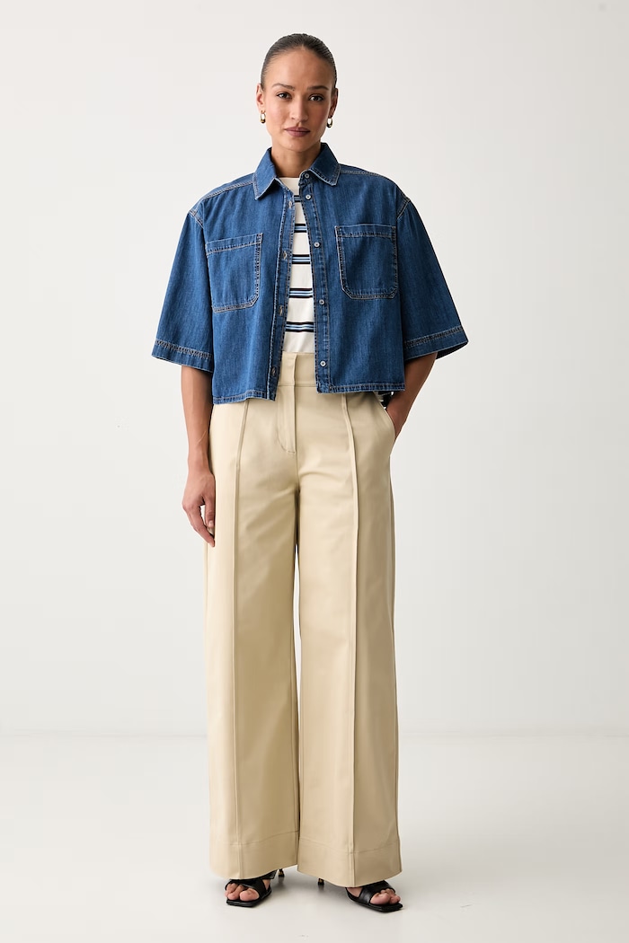 Weekend Max Mara koszula damska jeansowa WKDZANNATA 2625116111600 niebieski AW26