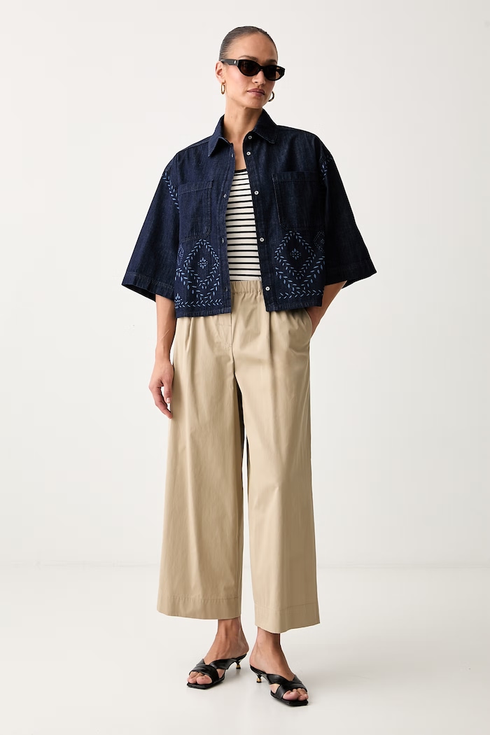 Weekend Max Mara koszula damska jeansowa WKDALARE 2625116011600 granatowy AW26