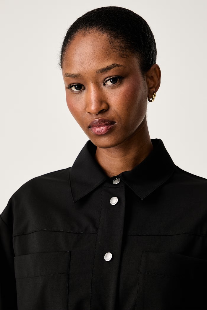 Weekend Max Mara bunda dámská vlněná WKDDECANO černá 2625046041600