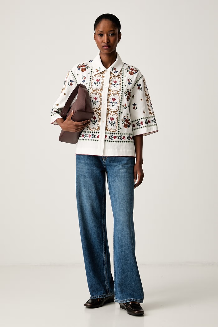 Weekend Max Mara koszula damska bawełniana WKDFARSA 2625046011600 biały AW26