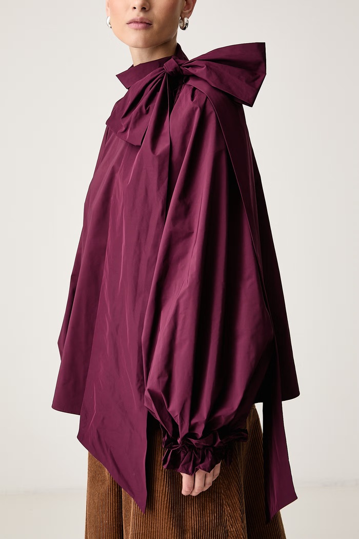 Bluzka damska Keily Essentiel Antwerp Keily.WN10 bordowy