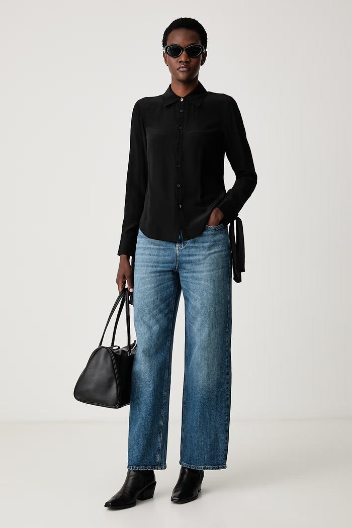 Zadig&Voltaire Košeľa dámska hodvábna TURMA WWSH02352 čierna AW26