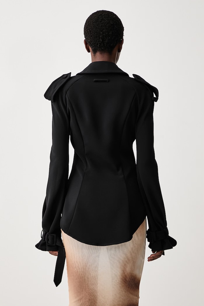 Ρούχα Jean Paul GAULTIER Military Γυναικεία 26.04.W.ST069.W124 μαύρο
