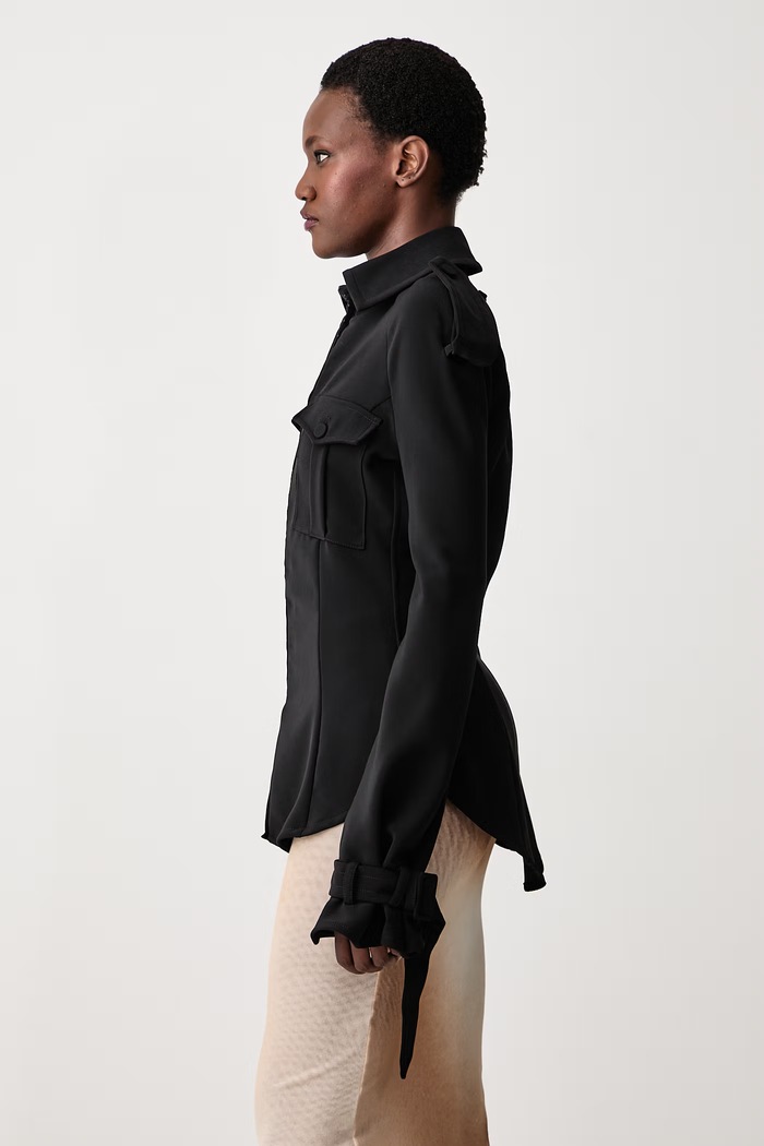 Military Γυναικεία Jean Paul GAULTIER 26.04.W.ST069.W124 μαύρο