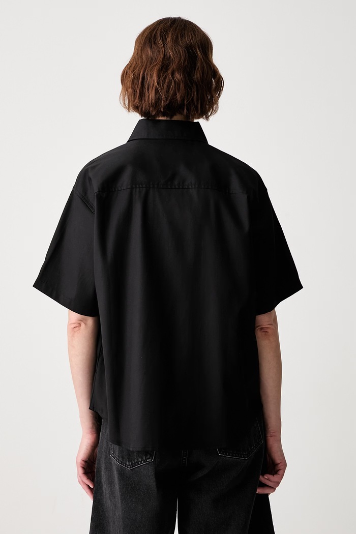 Odzież Carhartt WIP W S/S Travon koszula z lyocellem męska I036794 czarny