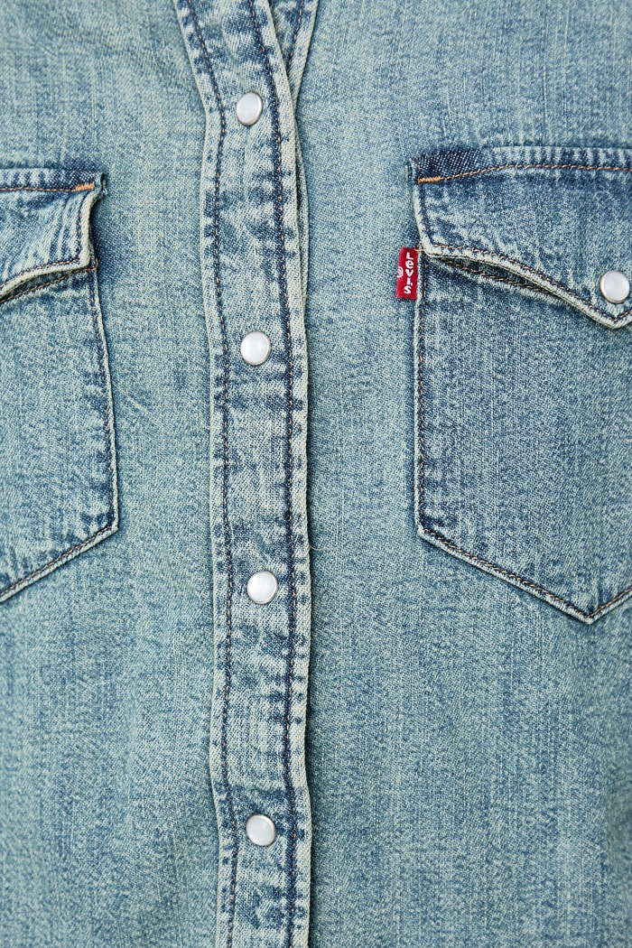 Πουκάμισο γυναικείο ντένιμ THE ULTIMATE WESTERN Levi's μπλε 86832