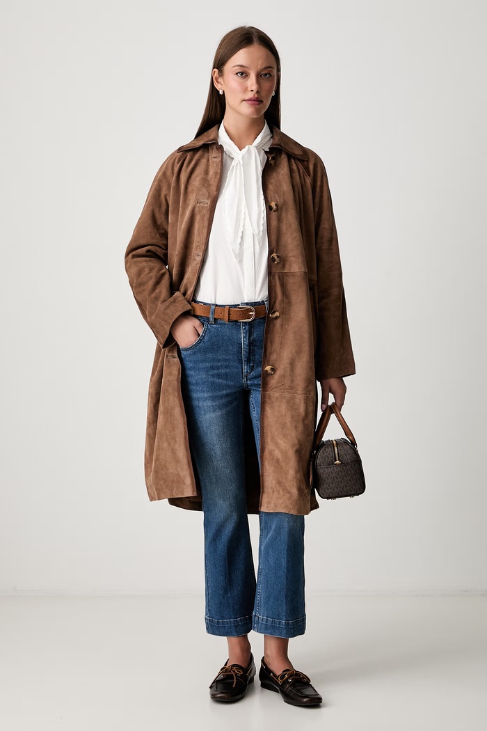 Hoss Intropia koszula damska bawełniana 6284832 biały AW26