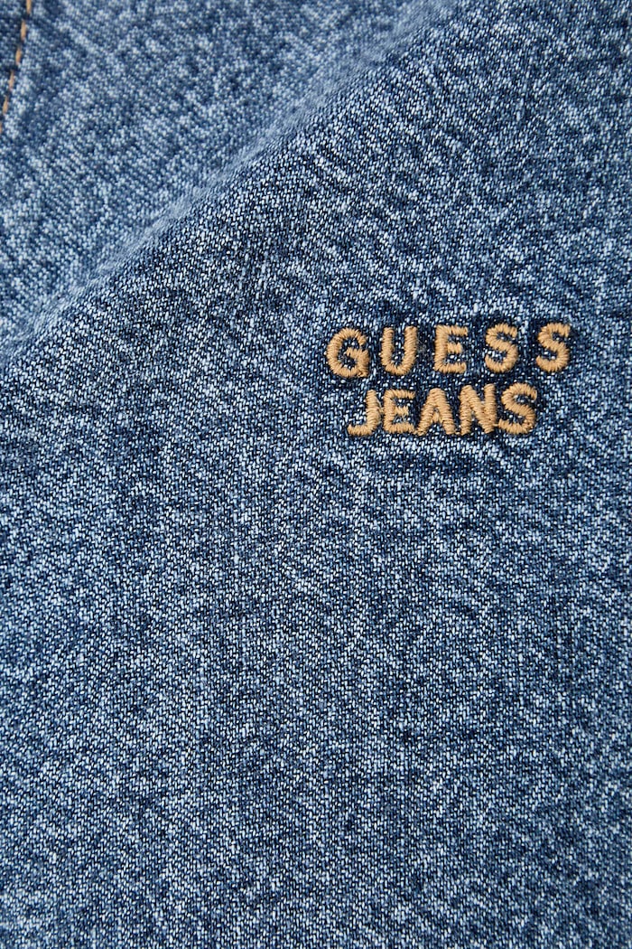 Košulja za žene traper Guess Jeans plava W6YH02.D1191