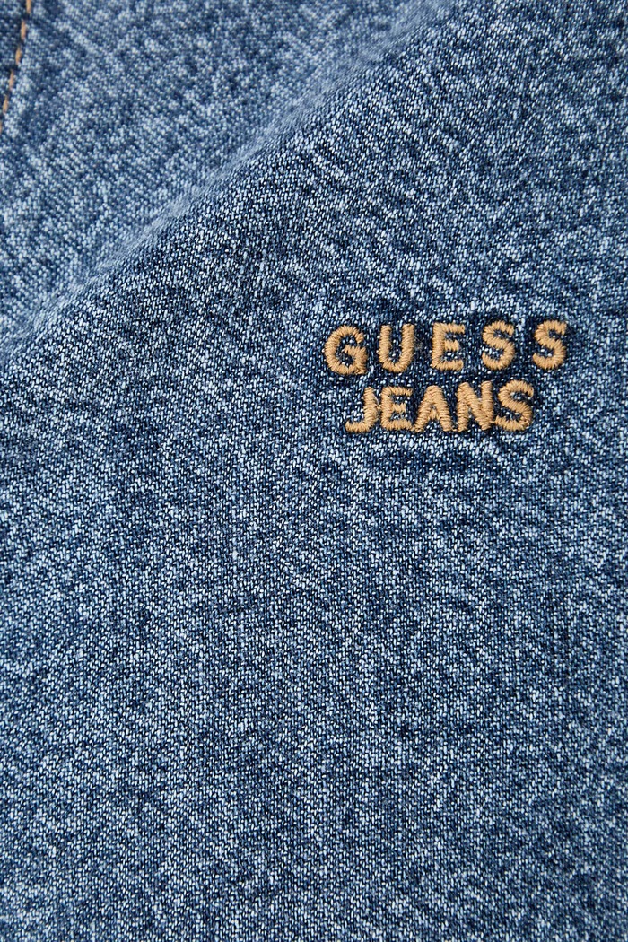 Košulja za žene traper Guess Jeans plava W6YH02.D1191