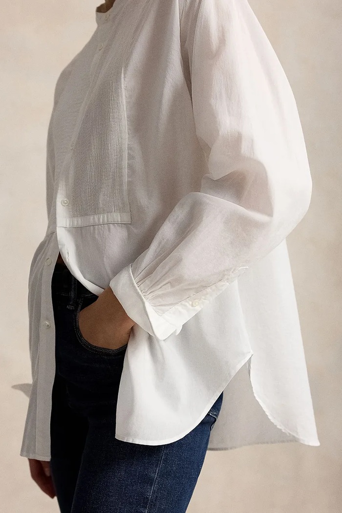 Polo Ralph Lauren koszula damska bawełniana biały 211B23867