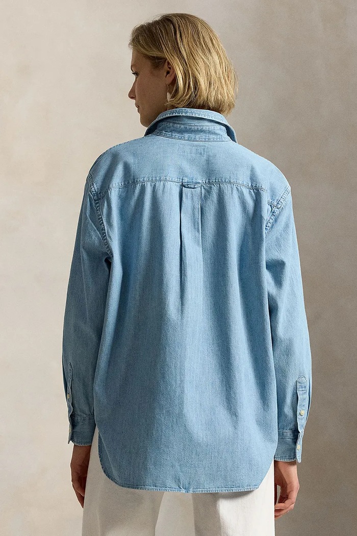 Polo Ralph Lauren koszula damska jeansowa 211B17139 niebieski AW26