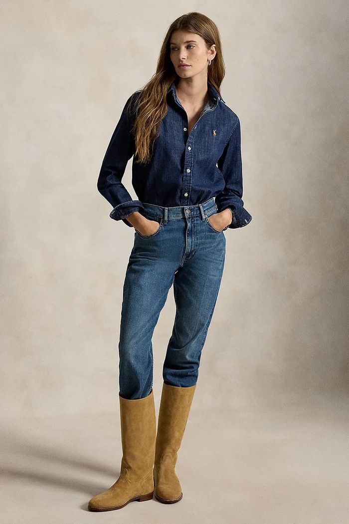 Polo Ralph Lauren koszula damska jeansowa 211B17137