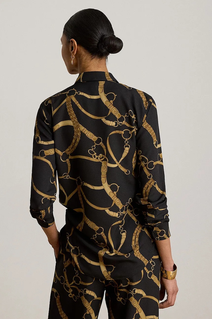 Lauren Ralph Lauren koszula damska 200P14013 czarny AW26