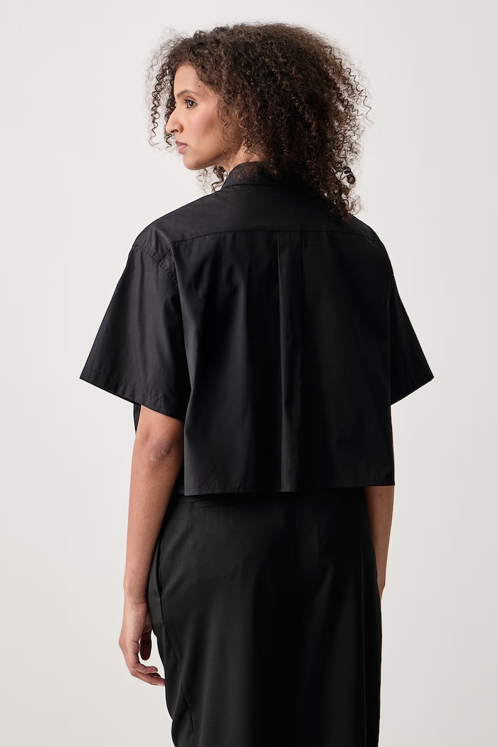 Odzież Kenzo Koszula damska bawełniana FG62CH3029L2 czarny