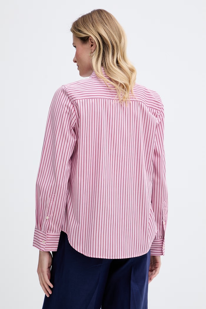 Odzież Tommy Hilfiger koszula damska bawełniana WW0WW51155 różowy