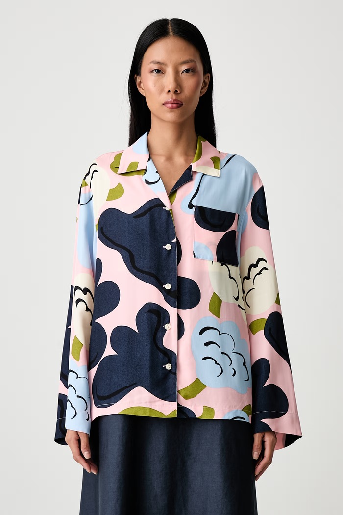Marimekko košulja za žene od viskoze šarena 095977