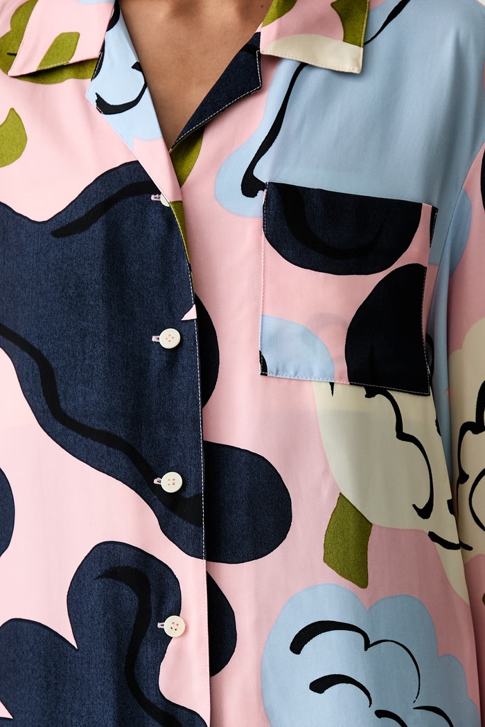 Marimekko košulja za žene od viskoze 095977 šarena