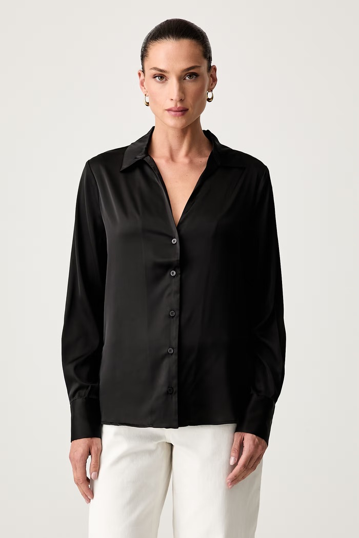 Guess koszula damska NEW CONCETTA czarny W6YH23.W2946